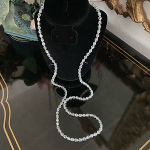 Vintage, aurora borealis necklace